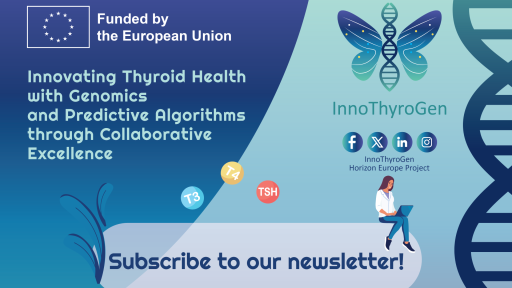 Pridružite se InnoThyroGen Horizon Europe Project newsletteru